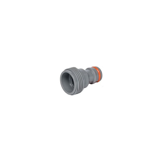 Bradas Adaptateur WHITE LINE, filetage extérieur 1/2", gris