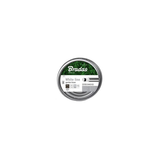 Bradas Tuyau d'arrosage WHITE LINE, 1/2", argent/blanc, 20 m