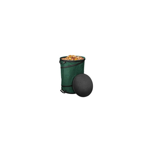 Bradas Sac à végétaux POP UP HARD, 90 litres, vert foncé