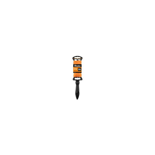 Bradas Cordeau de maçon sur bobine, 30 m, orange