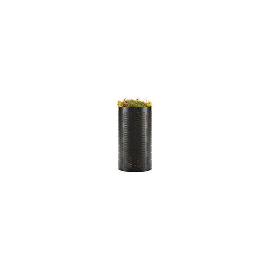 Bradas Poubelle à compost, 180 litres, en HDPE, noir