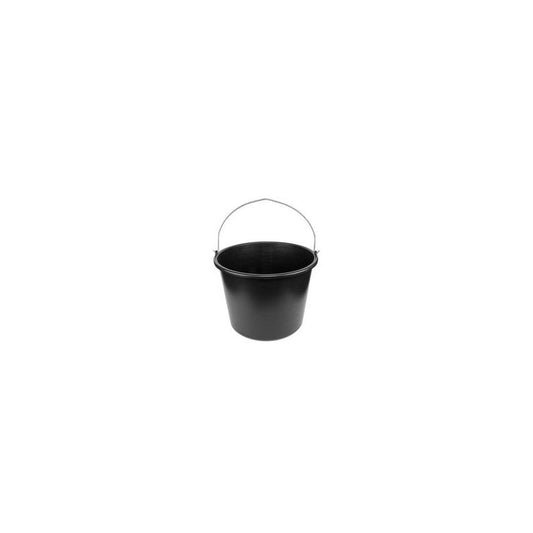 Bradas Seau, 16 litres, PVC, noir