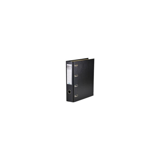 ELBA classeur double rado plast, largeur de dos 75 mm, noir