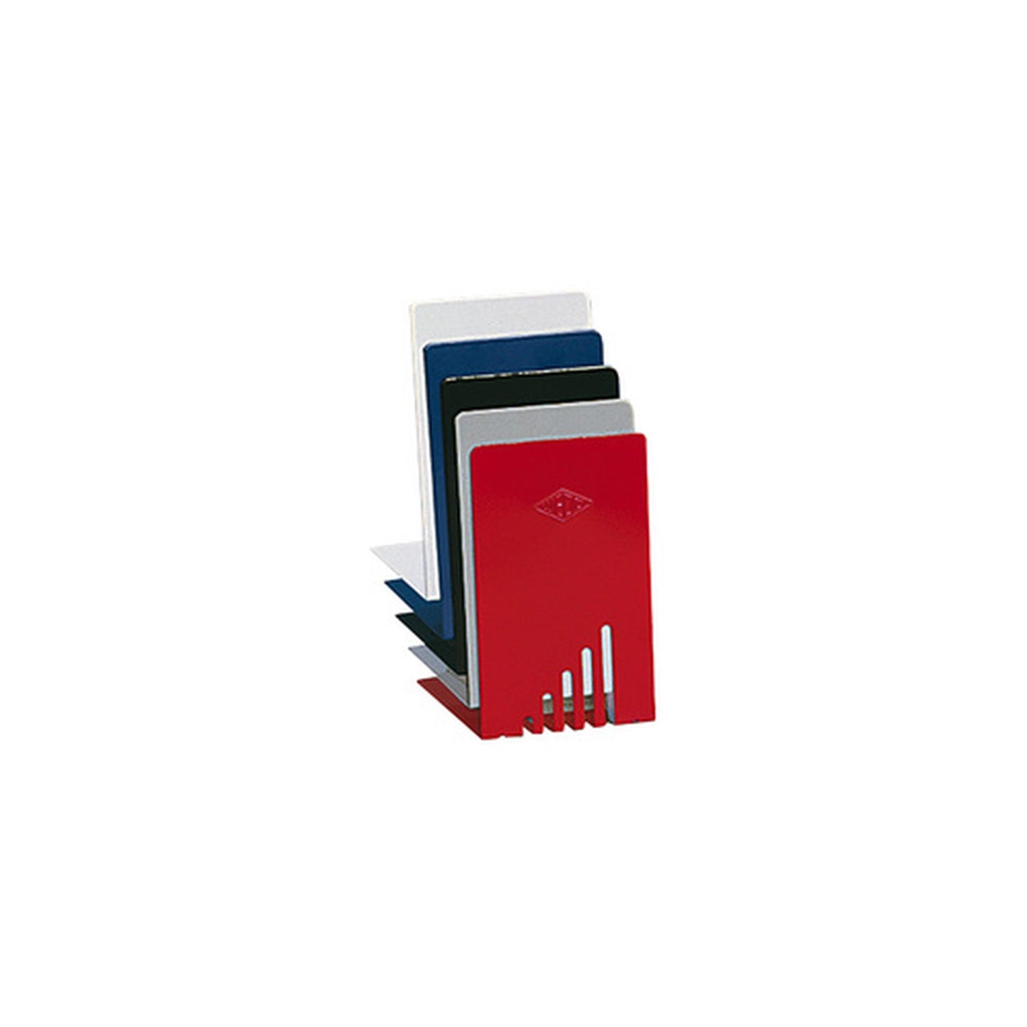 WEDO Serre-livres, (L)140 x (P)140 x (H)85 mm, gris lumière x2