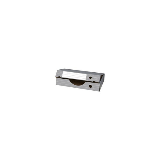 ELBA boîte d'archivage tric pour format A3, gris / blanc x10