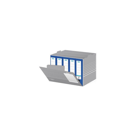 ELBA container d'archives tric, A4, gris/blanc, x10
