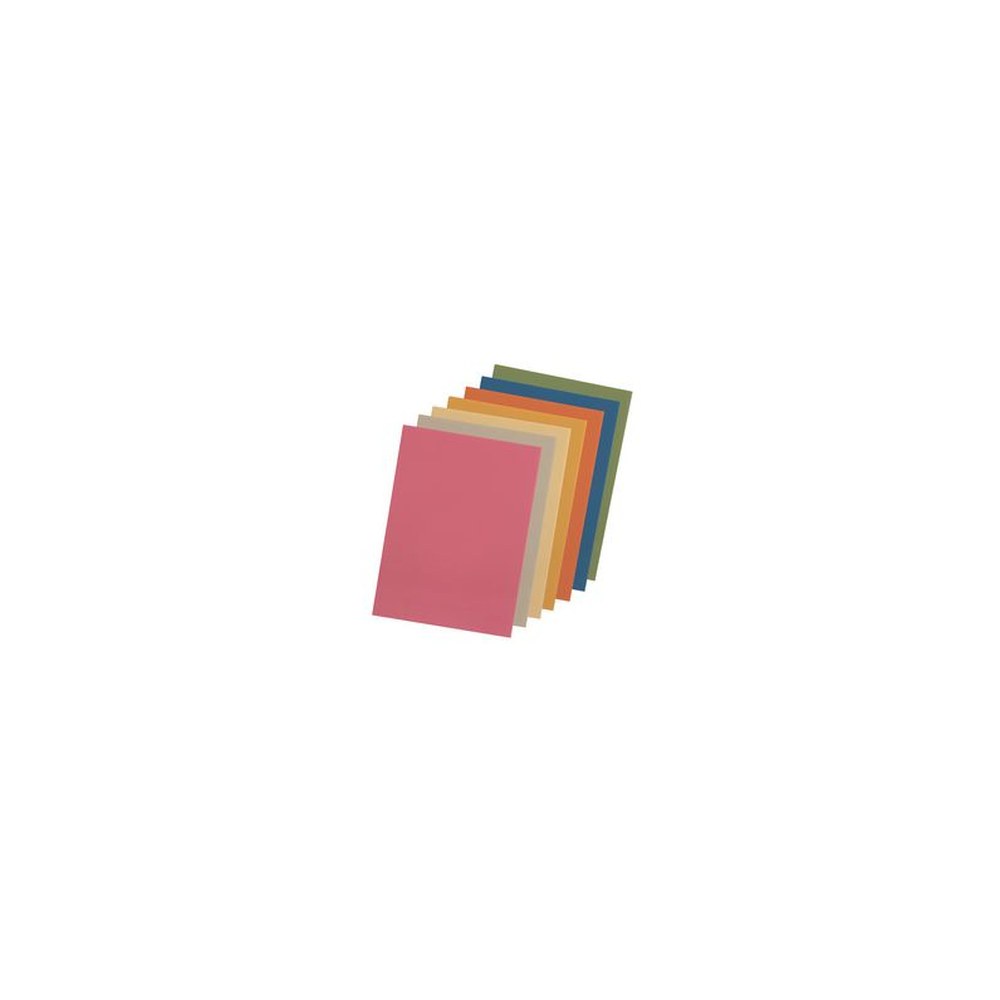 ELBA couverture pour dossiers, A4, carton manille, rouge x100