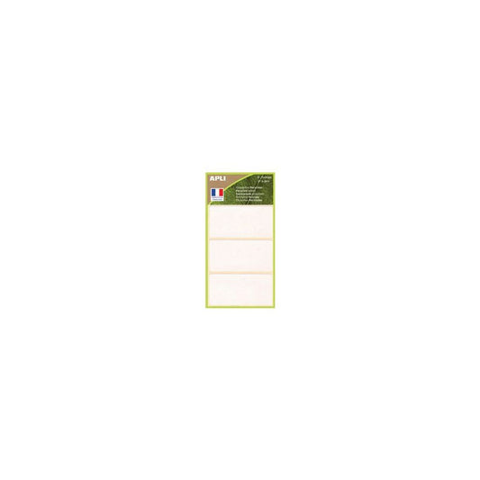 APLI Etiquette multi-usage, 34 x 75 mm, 100% recyclé, blanc