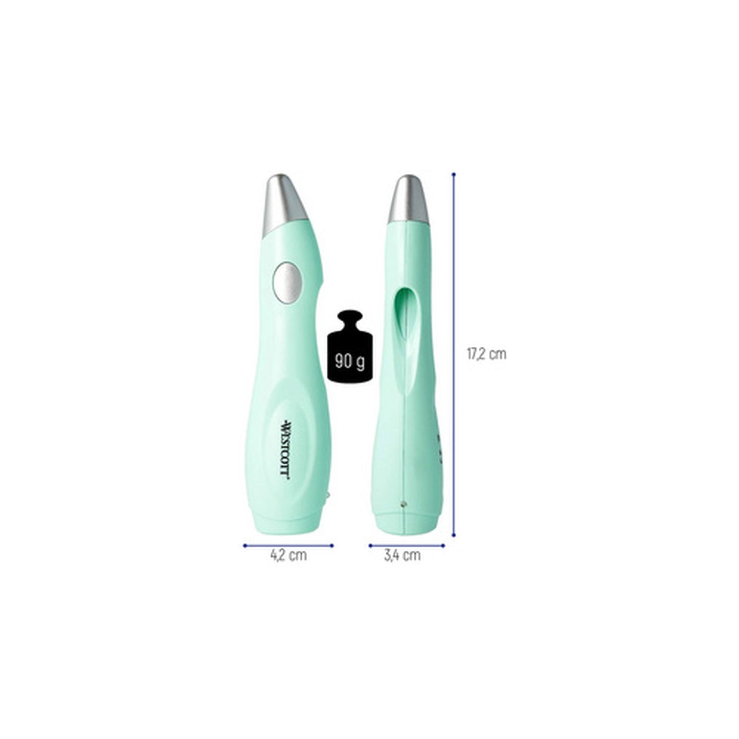 WESTCOTT Kit créatif feutres magiques avec stylo aérographe