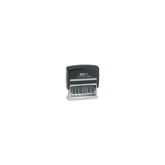 COLOP Mini Doppel-Datumstempel S160/DD, schwarz