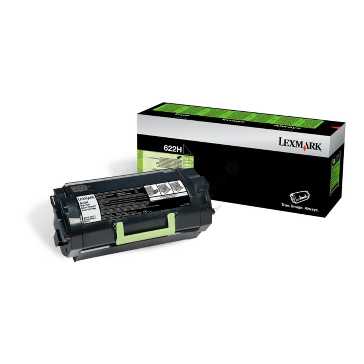 Toner d'origine Lexmark 62D2H0E / 622H - noir