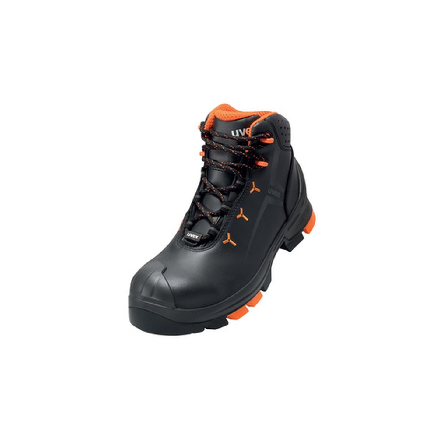 uvex 2 Chaussures montantes S3 SRC, T. 43, noir/orange