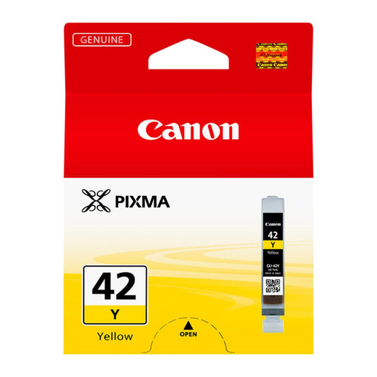 Cartouche d'origine Canon 6387B001 / CLI-42 Y - jaune