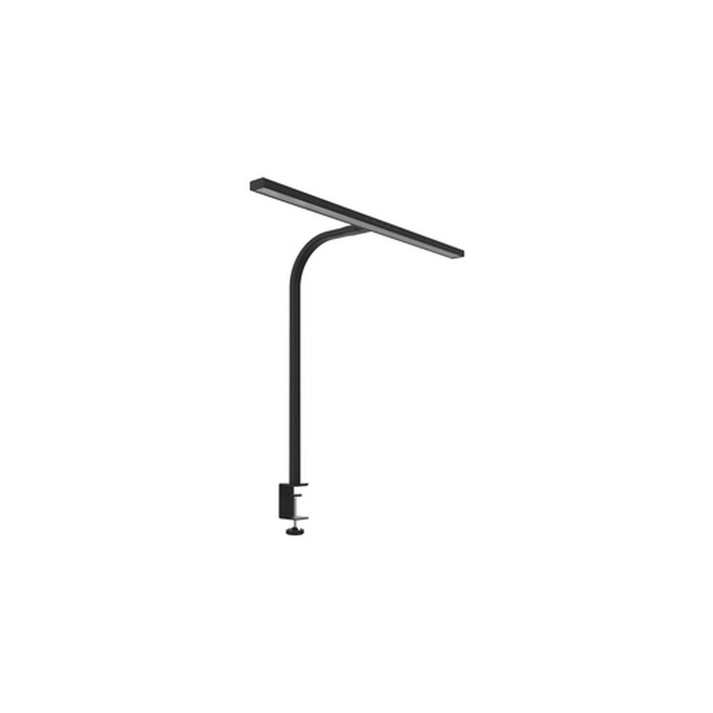 UNiLUX Lampe de bureau à LED STRATA 80, pince, noir