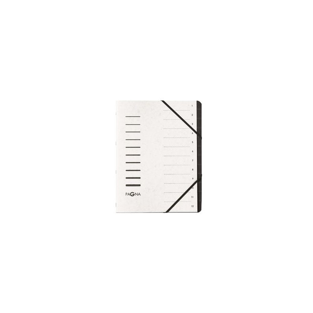 PAGNA trieur "Sorting File", 12 compartiments, vert