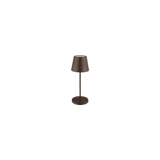 APS Lampe de bureau rechargeable à LED MERLE, rouille