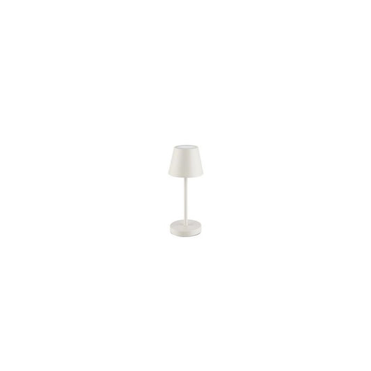 APS Lampe de bureau rechargeable à LED MERLE MICRO, blanc