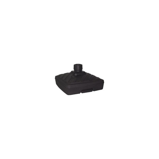 EDA Pied de parasol, plastique, carré, (L)565 mm, gris