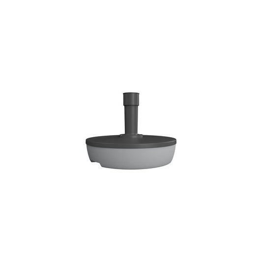 EDA Pied de parasol, plastique, rond, 495 mm, bicolore