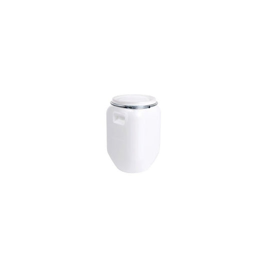 EDA Fût de stockage, 25 litres, plastique, blanc