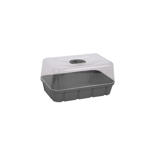 EDA Mini-serre, taille M, volume: 5,7 L, anthracite
