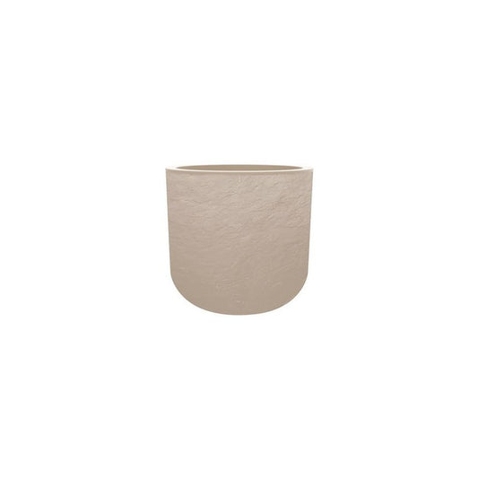 EDA Bac à plantes VOLCANIA UP, rond, 485 mm, beige