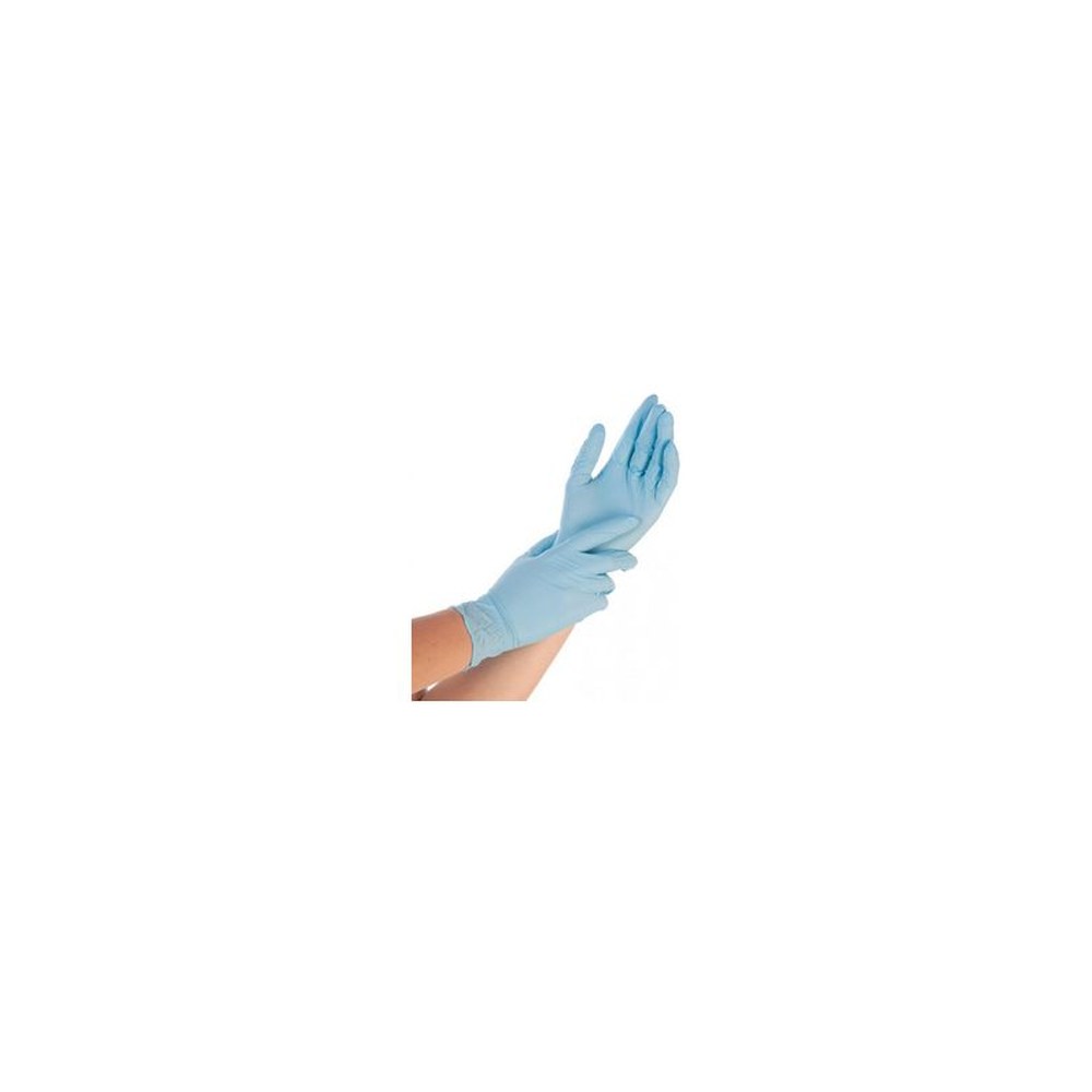 HYGONORM Gant nitrile ALLFOOD SAFE, M, sans poudre, bleu