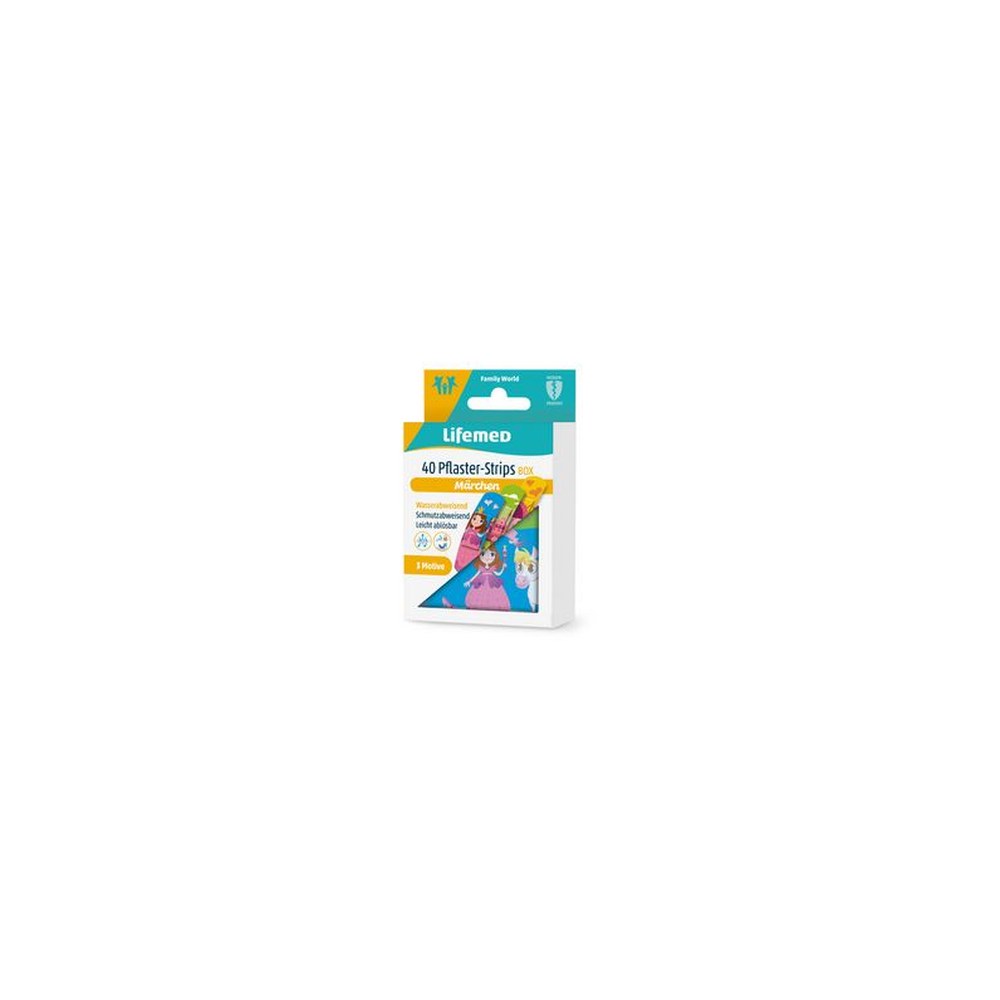 Lifemed Pansement pour enfants "Conte de fées", 40  boîte