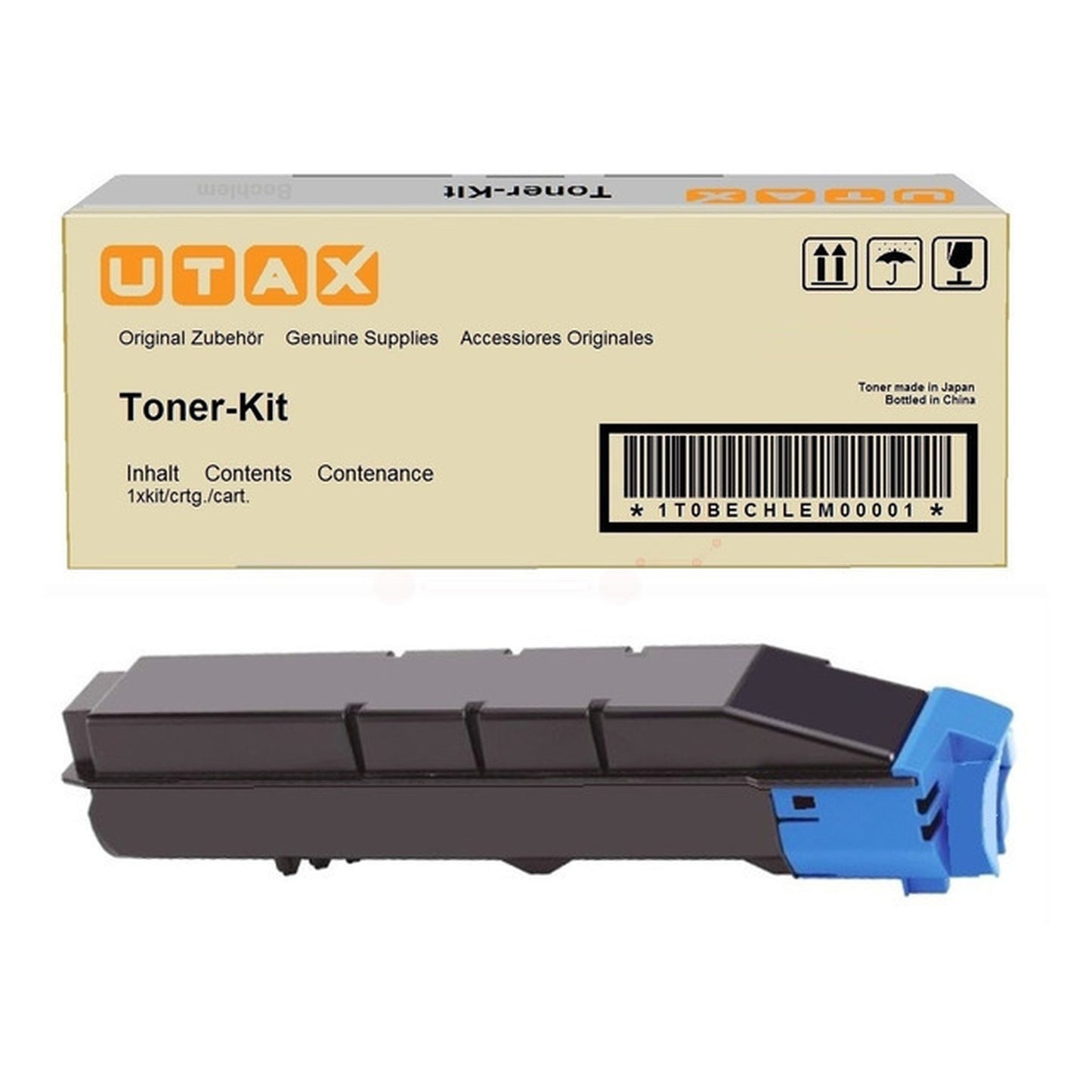 Toner d'origine Utax 654510011 - cyan