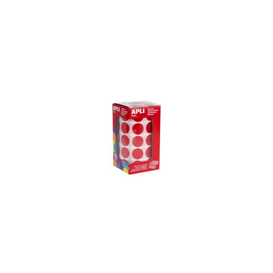 APLI Kids Gommette de couleur en rouleau, rouge