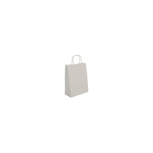 APLI Sac en papier, kraft, petit, blanc