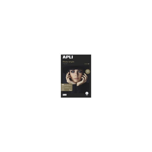 APLI Papier photo bright, A4, 200 g/m2, brillant