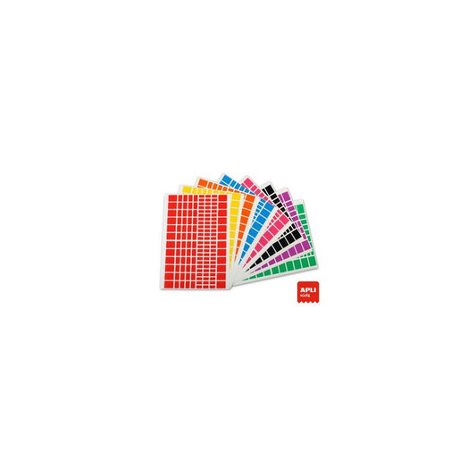 APLI kids Gommettes "Rectangle", grand conditionnement