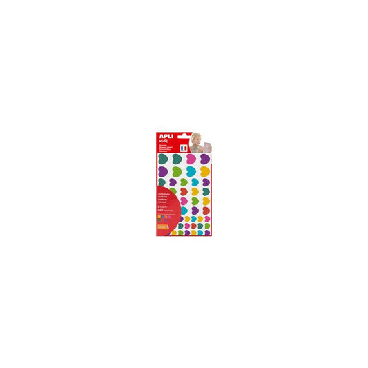 APLI kids Gommettes "Coeur", en sachet