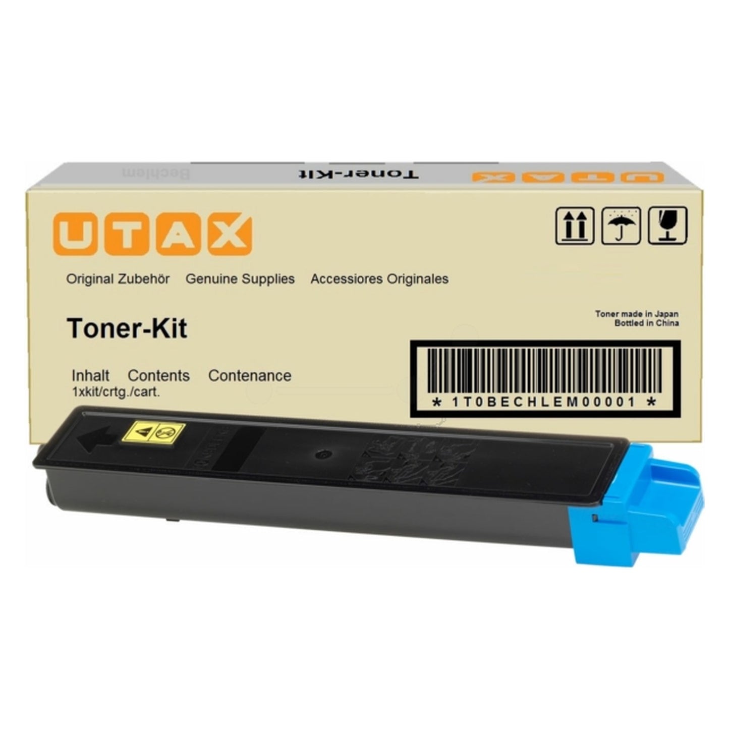 Toner d'origine Utax 662511011 / CK-8510 C - cyan