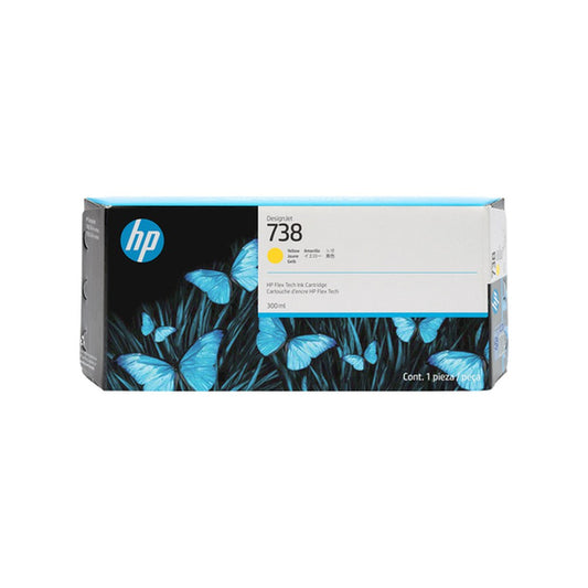 Cartouche d'origine HP 676M8A / 738 - jaune