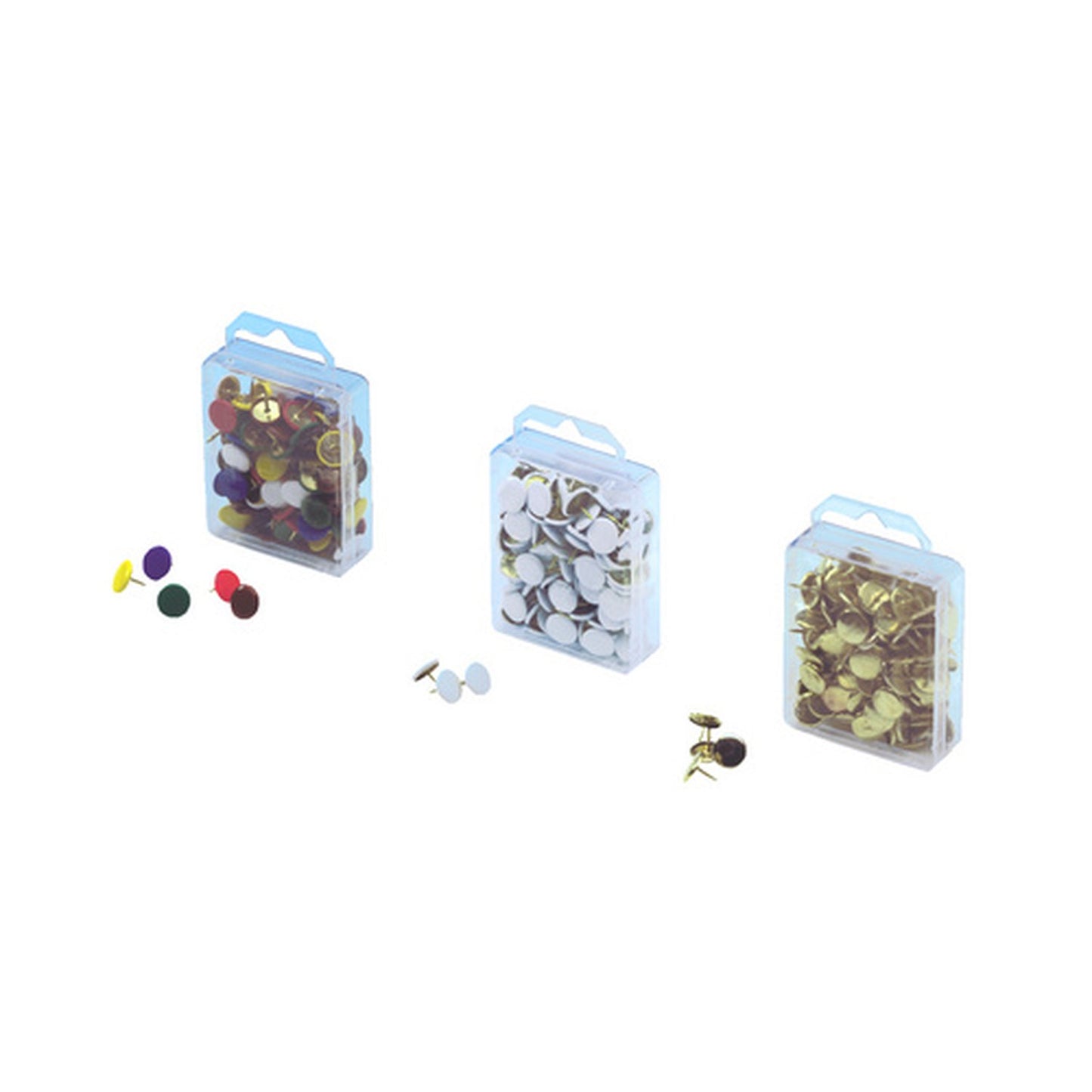 WEDO Punaises, laiton, diamètre: 10 mm