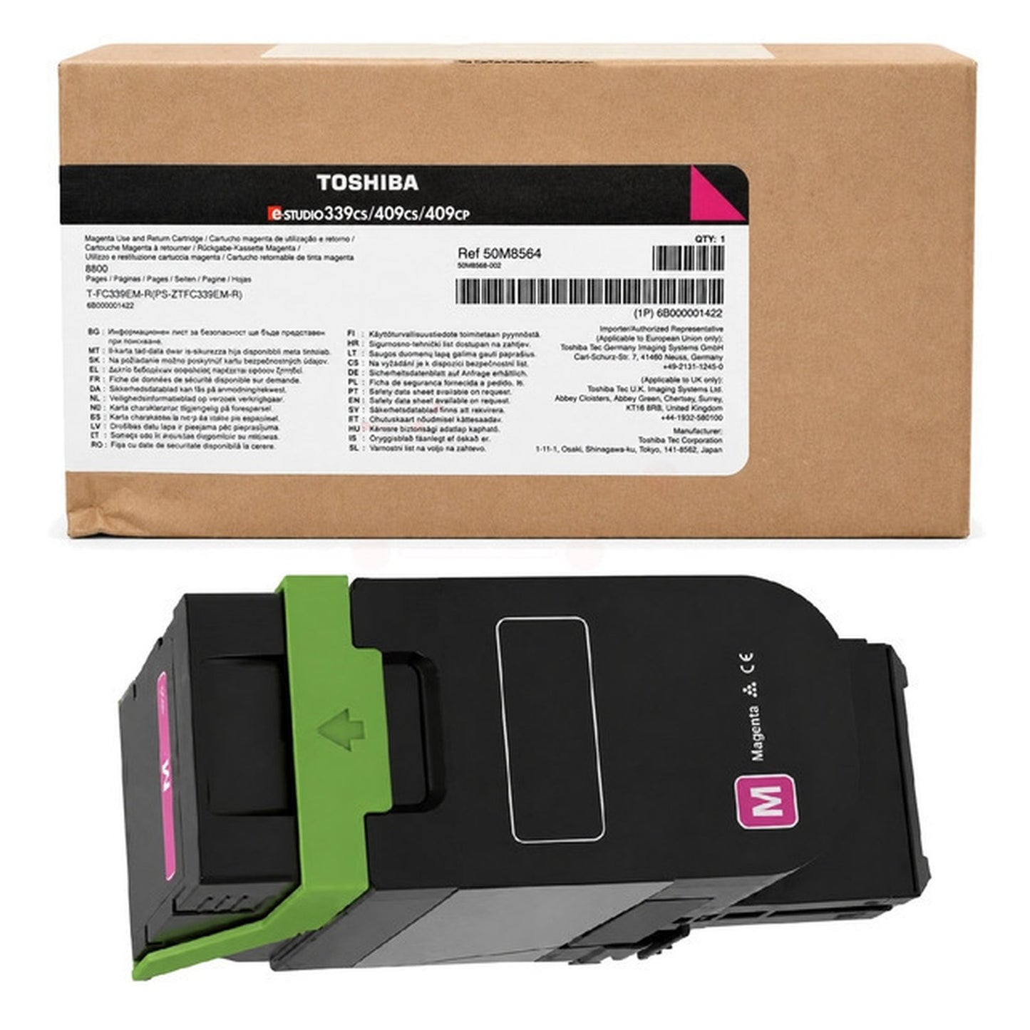 Toner d'origine Toshiba 6B000001422 / T-FC 339 E-M - magenta