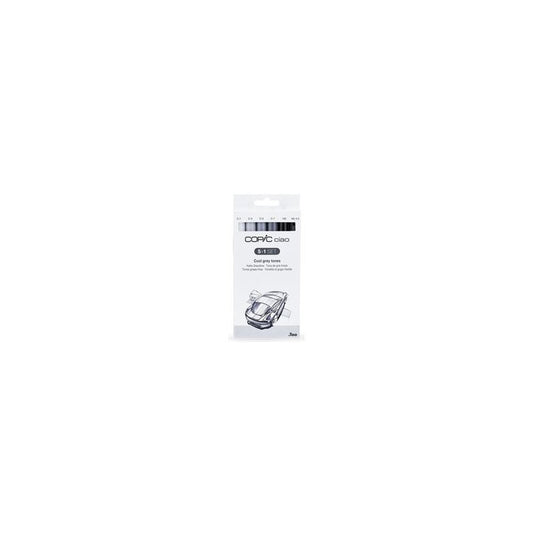 COPIC Kit de marqueurs ciao 5+1, couleurs grises