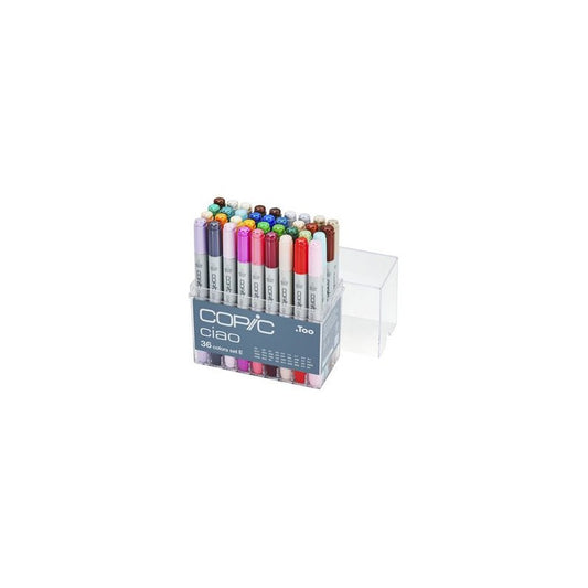 COPIC Hobbymarker ciao, kit de 36, encre à base d'alcool,
