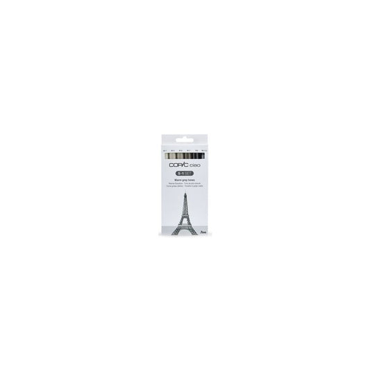 COPIC Kit de marqueurs Hobbymarker ciao 5+1, teintes grises