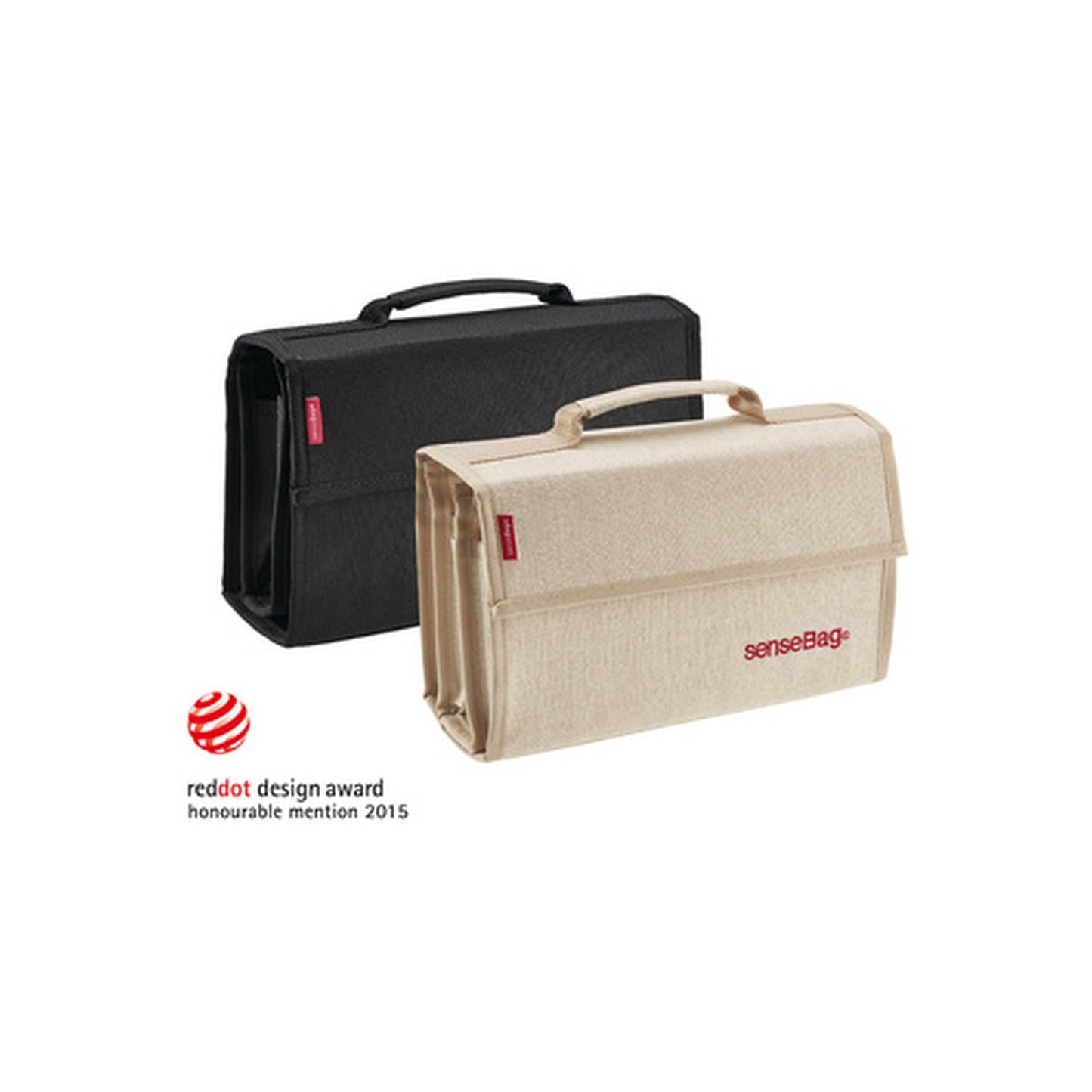 transotype Étui "senseBag", pour 72 stylos, noir