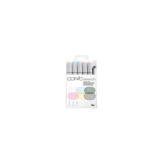 COPIC Marqueur sketch, kit de 6 "Blending Basics"