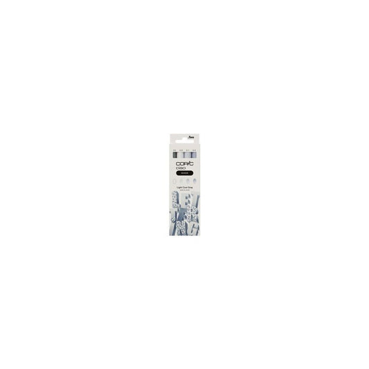 COPIC Marqueur ciao, kit 3+1 SHADE "Light Cool Gray"