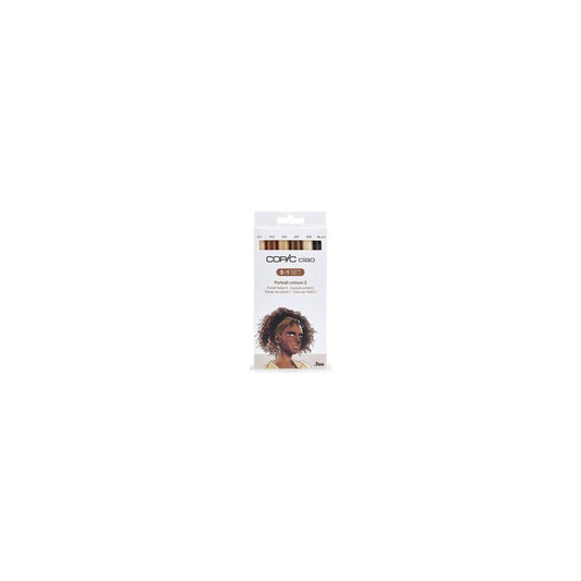COPIC Marqueur ciao, kit de 5+1 "Portrait 2"