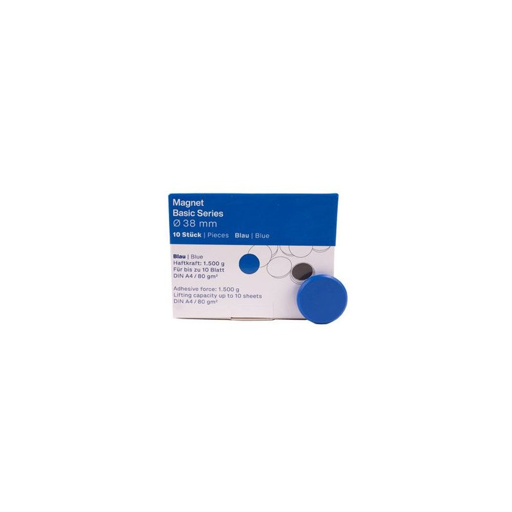 magnetoplan Aimant rond "Basic", 24 mm, gris