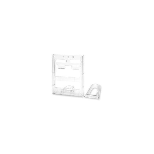 deflecto Socle pour porte-brochures Lit-Loc, transparent