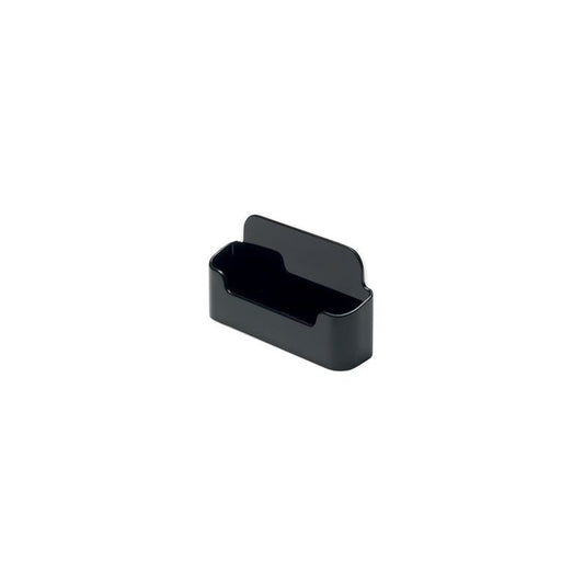 deflecto Porte-cartes de visite, 1 compartiment, noir