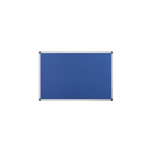 Bi-Office Tableau en feutre "Maya", 900 x 600 mm, bleu