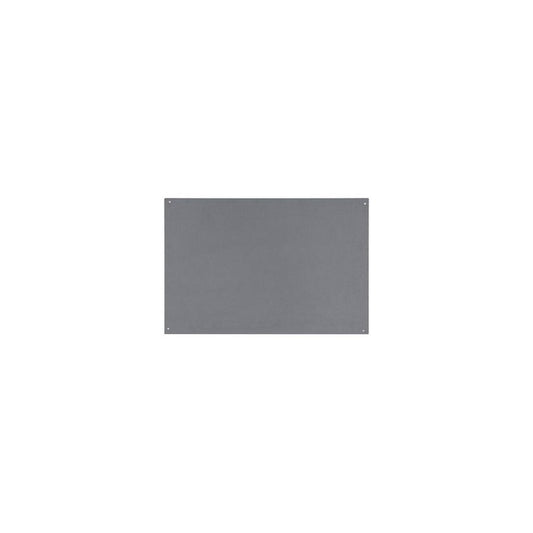 Bi-Office Tableau en feutre sans cadre, 1.200 x 900 mm, gris